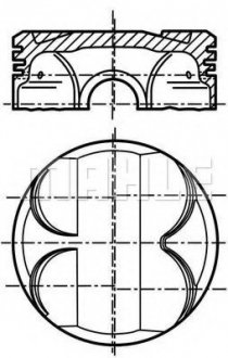 Поршень MAHLE ORIGINAL MAHLE / KNECHT 081PI00111001