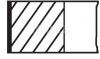 Кольца поршневые BMW 3 (E46)/5 (E39/E60) 2.5i (M54) 00-05 (84.25mm/+0.25) (1.2-1.5-2) 083 20 N1