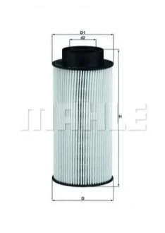 Фільтр палива KX182/1D KNECHT MAHLE / KNECHT KX 182/1D