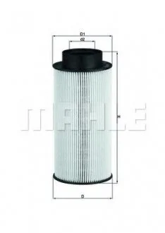 Фильтр топл. (смен.элем.) SCANIA (TRUCK) (Knecht-Mahle) MAHLE / KNECHT KX182D