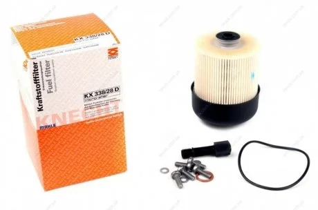 Фільтр паливний Renault Kangoo/Dokker/Duster/Logan 1.5dci 10- MAHLE / KNECHT KX338/28D