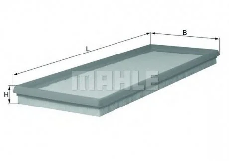 Фильтр воздушный Ford MAHLE MAHLE / KNECHT LX 118