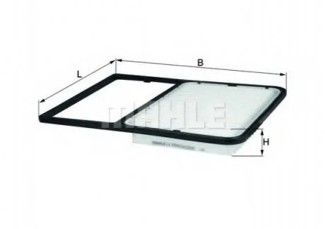 Повітряний фільтр KNECHT MAHLE / KNECHT LX2029