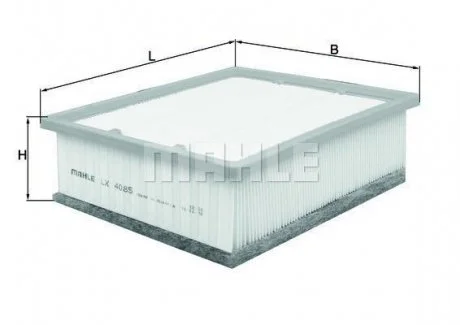Фільтр повітряний Fiat 500X/Jeep Compass/Renegate 1.4-2.0 i/D 14- MAHLE LX 4085 MAHLE / KNECHT LX4085