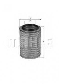 Повітряний фільтр KNECHT MAHLE / KNECHT LX 99