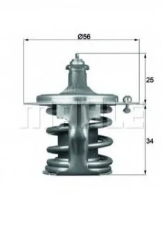 Термостат, охолоджуюча рідина MAHLE MAHLE / KNECHT TX 79 78 D