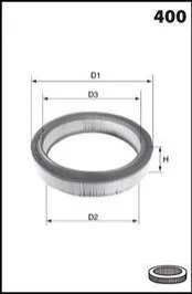 Фільтр повітря (аналогWA6411/LX81) MECAFILTER EL3166