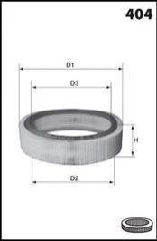 Фільтр повітря (аналогWA6014/LX276) MECAFILTER EL3520