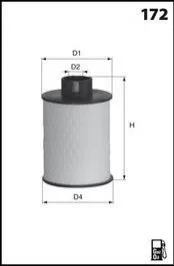 Топливный фильтр MECAFILTER ELG5322