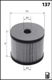 Фільтр палива (аналогWF8427/KX192D) MECAFILTER ELG5416