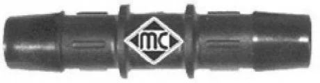 Універсальний пластиковий зєднувач шлангів 13mmX13mm (прямий) Metalcaucho 00045