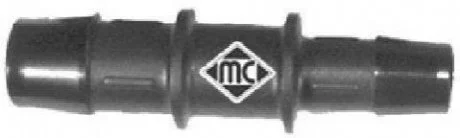 Універсальний пластиковий зєднувач шлангів 16mmX13mm (прямий) Metalcaucho 00049
