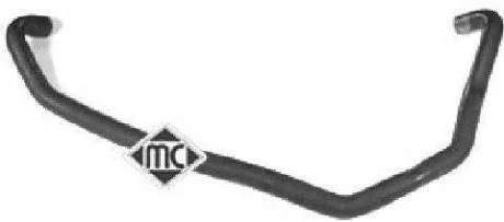 Патрубок радіатора Renault Clio 1.9D Metalcaucho 08665