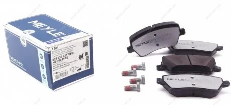 Колодки гальмівні (передні) Renault Kangoo 08- (TRW) MEYLE 025 239 7317/PD