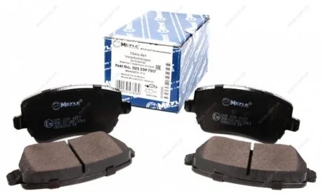 Комплект гальмівних колодок з 4 шт. дисків MEYLE 025 239 7317