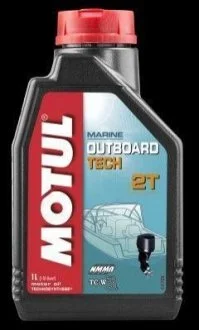Олива для 2-тактних двигунів OUTBOARD TECH 2T 1L MOTUL 102789