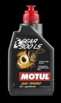 Олива трансмісійна мінеральна GEAR 300 LS 75W90 1L MOTUL 105778