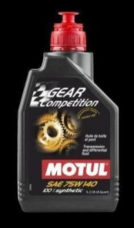 Олива трансмісійна мінеральна GEAR COMP 75W140 1L MOTUL 105779