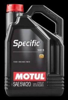 Олива для двигуна SPECIFIC 948B 5W20 5L MOTUL 106352