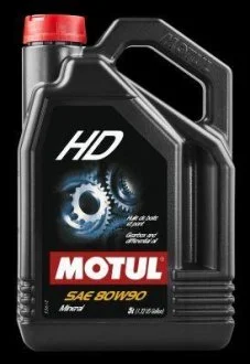 Олива трансмісійна мінеральна 317506/HD SAE 80W90 (5L)/100105 MOTUL 317506 / 100105