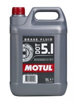 Гальмівна рідина 100% синтетична 807006/ DOT 5.1 (5L)/100952 MOTUL 807006 / 100952