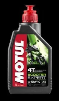 Олива для 4-х тактних двигунів Technosynthese 831701/SCOOTER EXPERT 4T SAE 10W40 MB (1L)/105935 MOTUL 831701 / 105935