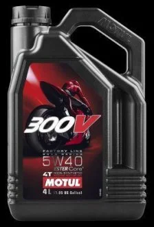 Масло для 4-х тактных двигателей 100% синтетическое эстеровое MOTUL 836041 / 104115