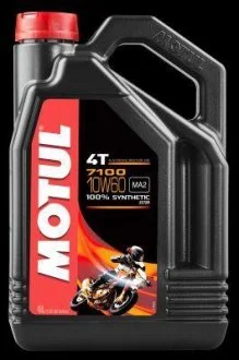 Масло для 4-х тактных двигателей 100% синтетическое эстеровое MOTUL 845541 / 104101