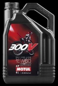 Масло для 4-х тактных двигателей 100% синтетическое эстеровое MOTUL 845741 / 104138
