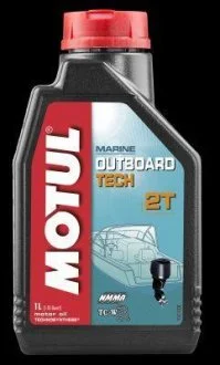 Олива для 2-х тактних двигунів Technosynthese д/лод. 851711/OUTBOARD TECH 2T (1L)/102789 MOTUL 851711 / 102789