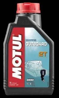 Олива для 2-х тактних двигунів мінеральна 851811/OUTBOARD 2T (1L)/102788 MOTUL 851811 / 102788