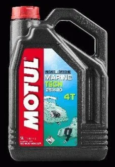 Олива для 4-х тактних двигунів Technosynthese д/лод. 853151/MARINE TECH 4T SAE 25W40 (5L)/107716 MOTUL 853151 / 107716