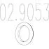 Монтажне кільце вихлопної системи (D (внутр.) - 58,2 мм; D (наружн.) - 71 мм; Висота - 13 мм) MTS 02.9053 (фото 1)