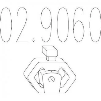 Монтажне кільце вихлопної системи (D (внутр.) - 58 мм; D (наружн.) - 72 мм; Висота - 10 мм) MTS 02.9060