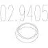 Монтажне кільце вихлопної системи (D (внутр.) - 54 мм; D (наружн.) - 69 мм; Висота - 17 мм) MTS 02.9405 (фото 1)