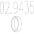 Монтажное кольцо выхлопной системы (D(внутр.) - 51,3 мм; D(наружн.) - 66 мм; Высота - 13,5 мм) MTS 02.9435 (фото 1)