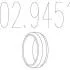 Монтажне кільце вихлопної системи (D (внутр.) - 55,6 мм; D (наружн.) - 69,5 мм; Висота - 12,8 мм) MTS 02.9451 (фото 1)