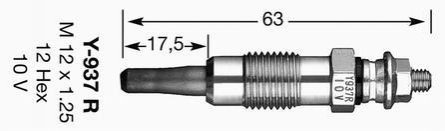 Свічка розжарювання NGK 5148