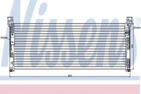 Конденсер TY RAV 4(94-)2.0 i 16V(+)[OE 88460-42010] NISSENS 94370
