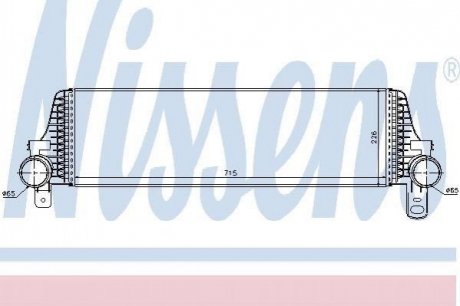 Радіатор інтеркулера NISSENS 96571