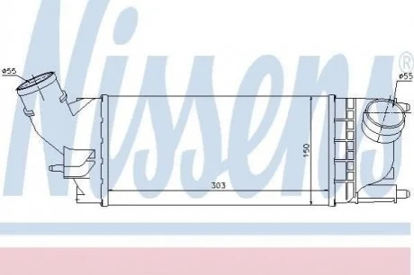 Інтеркулер NIS NISSENS 96599