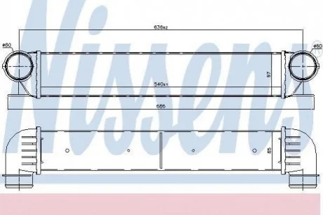 Інтеркулер NIS NISSENS 96726