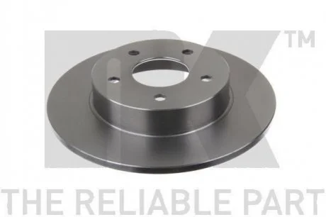 Диск гальмівний задн. Nissan Primera 00-/Almera 1.5/1.8/2.0/2.2TDi 00- NK 202257