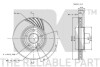 Гальмівний диск передній MB E (W211) 2.6-3.5 03.03-07.09 NK 203386 (фото 3)