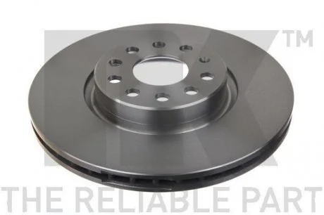 Диск гальмівний перед. Audi A3 13-/VW Caddy 04-/Seat Leon 05-/Passat 05- NK 2047115