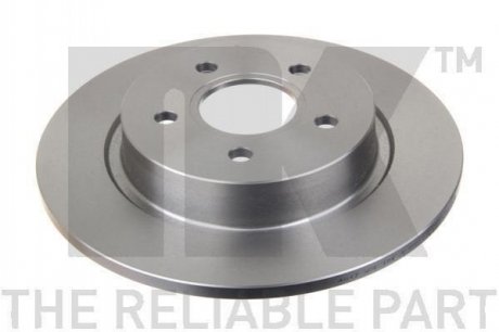 Диск гальмівний зад.Volvo C30, C70 Ii, S40 Ii, V40, V50 Ford C-Max, Focus C-Max, Focus Ii 1.5-2.5 10.03- NK 204847