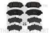 К-кт перед. гальм. колодок Nissan Qashqai/X-Trail 1.6-2.5 02.07 NK 222269 (фото 1)