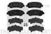 К-кт перед. гальм. колодок Nissan Qashqai/X-Trail 1.6-2.5 02.07 NK 222269 (фото 1)