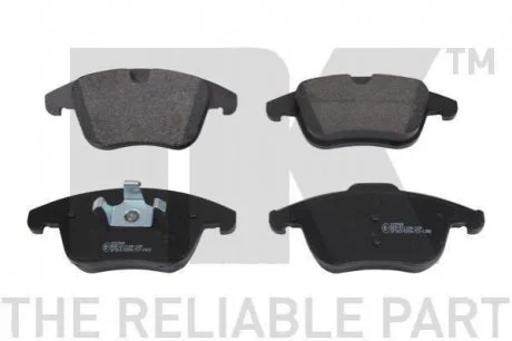 Гальмівні колодки дискові перед. Ford Galaxy 06-, Mondeo 07-, Volvo S80,V70 NK 222568