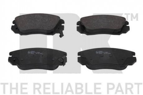 Гальмівні колодки дискові перед. Opel Insignia Saab 9-5 1.4-2.0Cdti 07.08- NK 223640